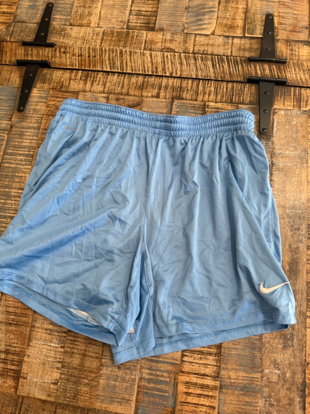 Nike Light Blue Women’s Athletic Shorts